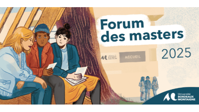 Forum des masters 2025 à l'Université Bordeaux Montaigne